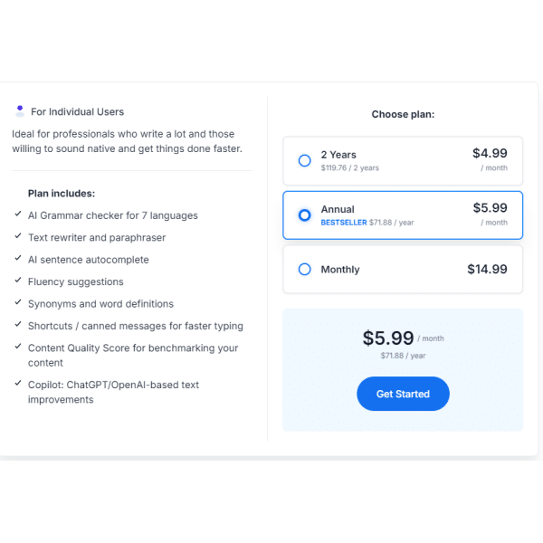 Linguix Pro Unlimited Plan Lifetime - Image 5