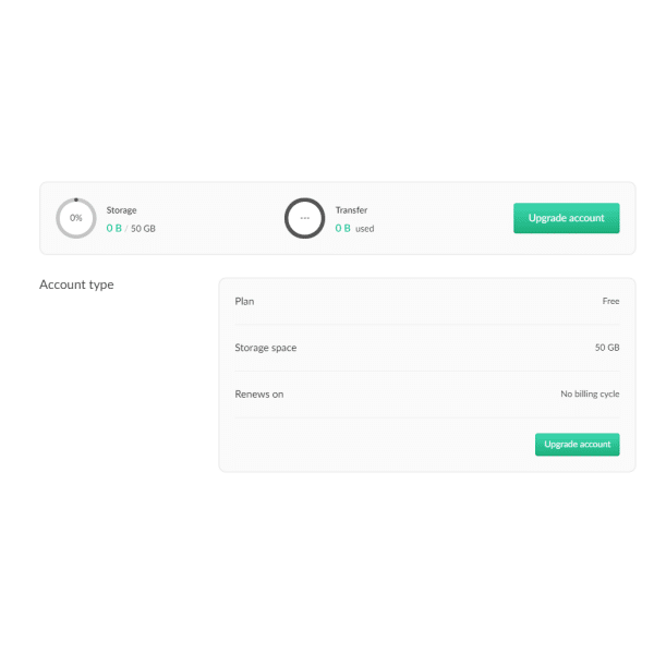 MEGA.NZ account 50 GB Storage Lifetime - Image 2