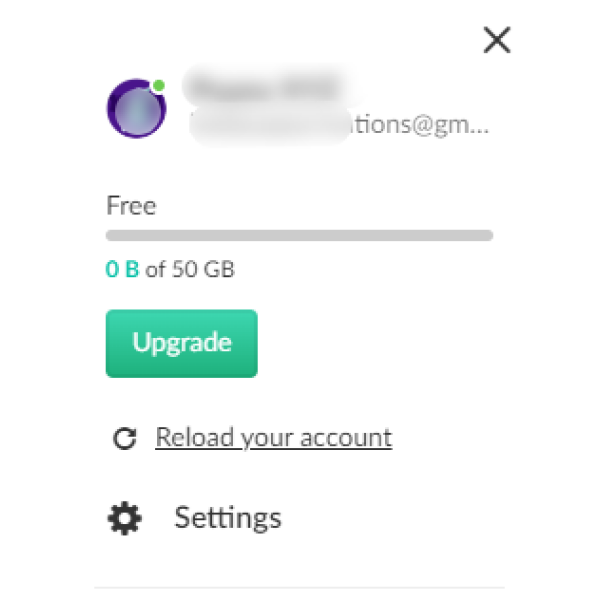 MEGA.NZ account 50 GB Storage Lifetime - Image 3