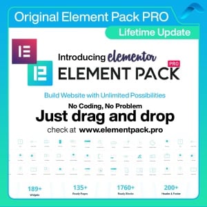 Element Pack Pro - Biggest Addon Pack for Elementor
