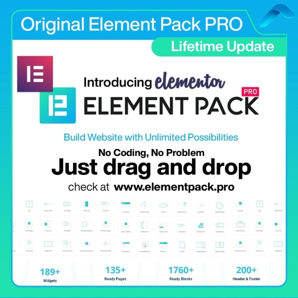 Element Pack Pro - Biggest Addon Pack for Elementor